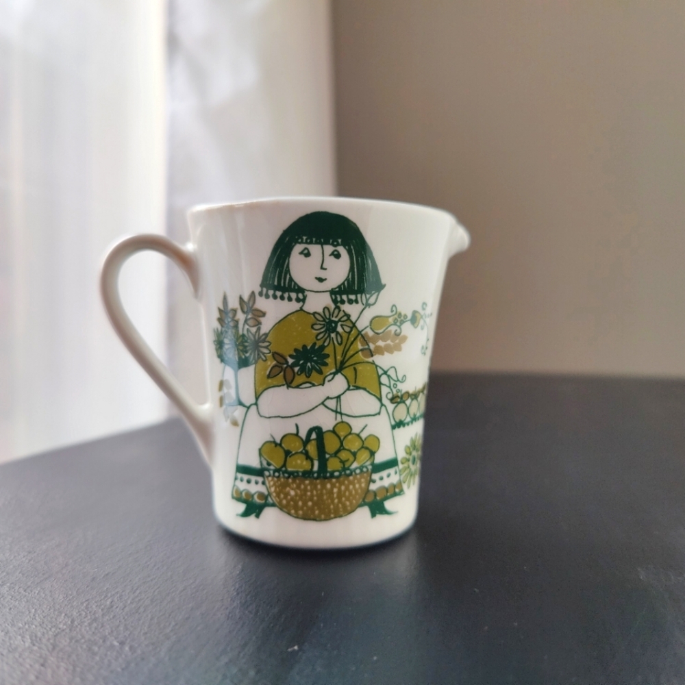 Figgjo Flint Market Pattern (Norway) by Turi Gramstad | small creamer